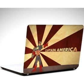 Dekolata Captain America 35x26 cm Laptop Sticker