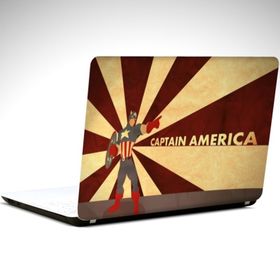 Dekolata Captain America 38x27 cm Laptop Sticker