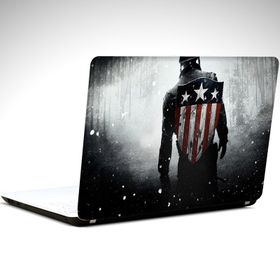 Dekolata Captain America 38x27 cm Laptop Sticker