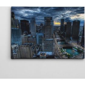 Dekolata Chiago 40x60 cm Kanvas Tablo