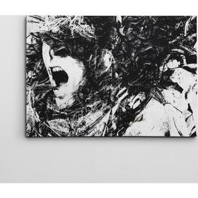 Dekolata Çığlık 40x60 cm Kanvas Tablo