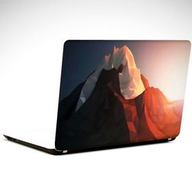Dekolata Dağ Low Poly 29x24 cm Laptop Sticker