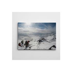 Dekolata Dağcılar 50x70 cm Kanvas Tablo