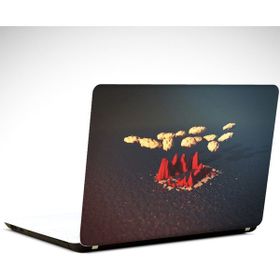 Dekolata Dağlar ve Bulutlar 35x26 cm Laptop Sticker