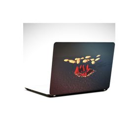 Dekolata Dağlar ve Bulutlar 37x26 cm Laptop Sticker