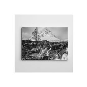 Dekolata Dere ve Dağ 70x100 cm Kanvas Tablo