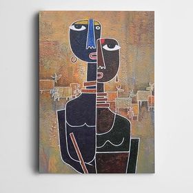 Dekolata DK002203 35x50 cm Afrikalı Kadınlar Kanvas Tablo