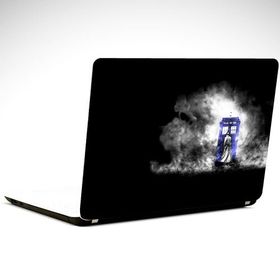 Dekolata Doktor Who Police 25x19 cm Laptop Sticker
