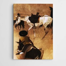 Dekolata Don Kişot 40x60 cm Kanvas Tablo