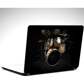 Dekolata Drum Set 38x27 cm Laptop Sticker