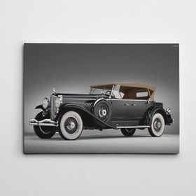 Dekolata Duesenberg Retro 30x40 cm Kanvas Tablo