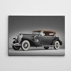 Dekolata Duesenberg Retro 60x85 cm Kanvas Tablo