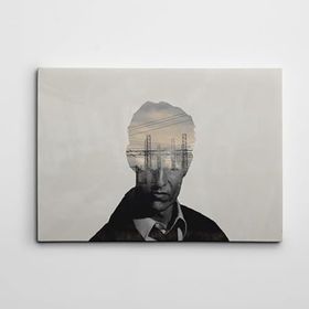Dekolata Düşünceler 40x60 cm Kanvas Tablo