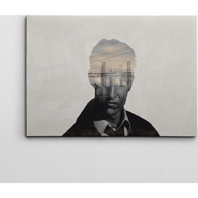 Dekolata Düşünceler 70x100 cm Kanvas Tablo