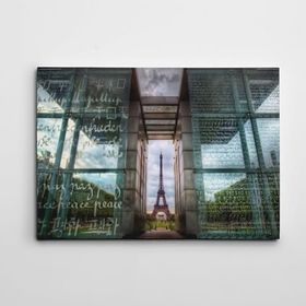 Dekolata Eyfel Kulesi 3 50x70 cm Kanvas Tablo