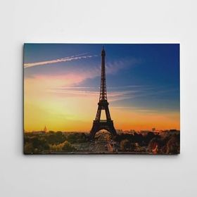 Dekolata Eyfel Manzara 70x100 cm Kanvas Tablo