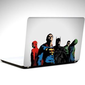 Dekolata Fantastik Kahramanlar 39x27 cm Laptop Sticker