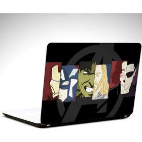 Dekolata Fantastik Kahramanlar Minimal 35x26 cm Laptop Sticker