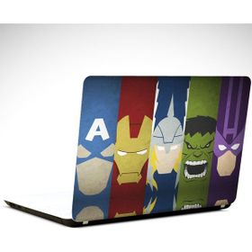 Dekolata Fantastik Kahramanlar Renkler 25x19 cm Laptop Sticker