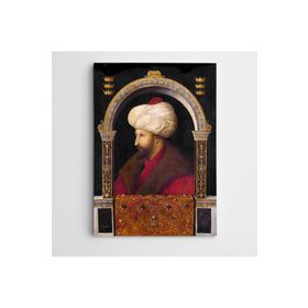 Dekolata Fatih Sultan Mehmet 35x50 cm Kanvas Tablo