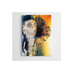 Dekolata Fil 85x120 cm Kanvas Tablo