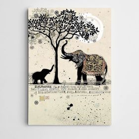 Dekolata Filler Modern Sanat 85x120 cm Kanvas Tablo