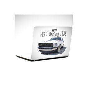 Dekolata Ford Mustang 1969 25x19 cm Laptop Sticker