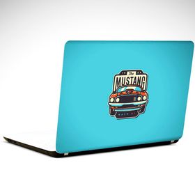 Dekolata Ford Mustang 1969 38x27 cm Laptop Sticker