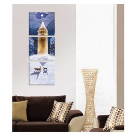 Dekolata Galata Kulesi 50x70 cm Kanvas Tablo