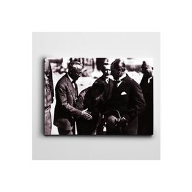 Dekolata Gazi Mustafa Kemal Atatürk 40x60 cm Kanvas Tablo