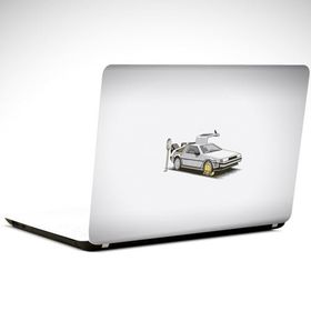 Dekolata Geleceğe Dönüş 34x24 cm Laptop Sticker