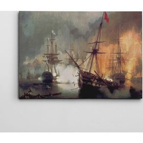 Dekolata Gemiler 40x60 cm Kanvas Tablo
