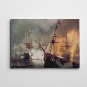 Dekolata Gemiler 40x60 cm Kanvas Tablo