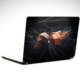 Dekolata Geometri 34x24 cm Laptop Sticker