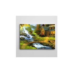 Dekolata Geyikler 70x100 cm Kanvas Tablo
