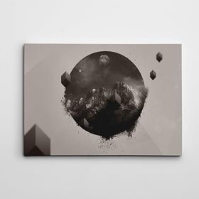 Dekolata Gezegen 40x60 cm Kanvas Tablo
