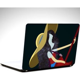 Dekolata Gitar 25x19 cm Laptop Sticker