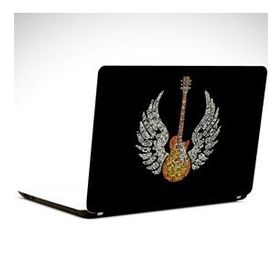 Dekolata Gitar Kanatlar 34x24 cm Laptop Sticker