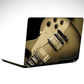 Dekolata Gitar Vintage 35x26 cm Laptop Sticker