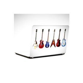 Dekolata Gitarlar 25x19 cm Laptop Sticker