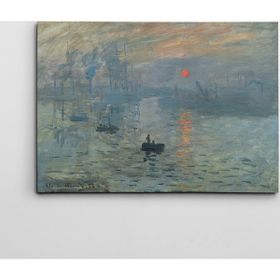 Dekolata Gün Batımı 70x100 cm Kanvas Tablo
