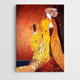 Dekolata Gustav Klimnt 40x60 cm Kanvas Tablo