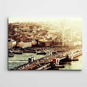 Dekolata Haliç Nostalji 140x200 cm Kanvas Tablo