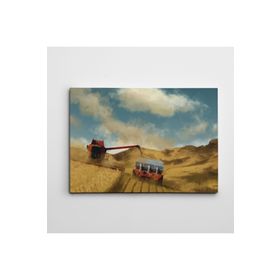 Dekolata Hasat Zamanı 70x100 cm Kanvas Tablo
