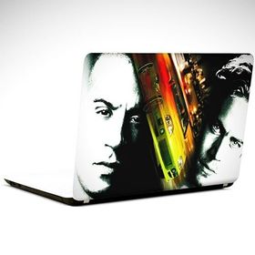 Dekolata Hızlı ve Öfkeli 38x27 cm Laptop Sticker