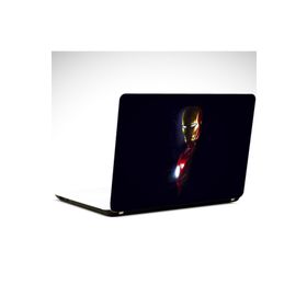 Dekolata Iron Man Siyah 25x19 cm Laptop Sticker