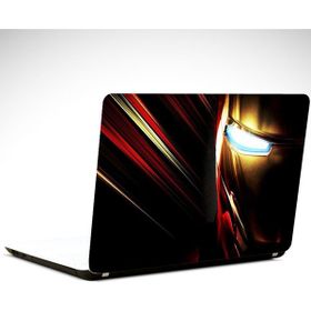 Dekolata İron Man Tasarım 37x26 cm Laptop Sticker