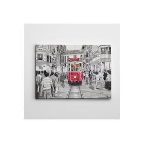 Dekolata İstikal Caddesi 100x140 cm Kanvas Tablo