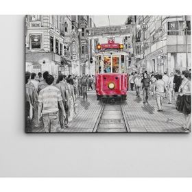 Dekolata İstikal Caddesi 50x70 cm Kanvas Tablo