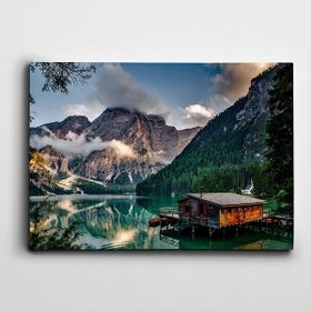 Dekolata İtalya Manzara 35x50 cm Kanvas Tablo